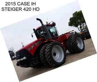 2015 CASE IH STEIGER 420 HD