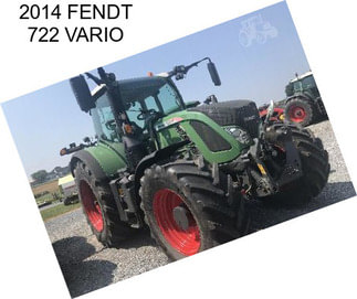 2014 FENDT 722 VARIO