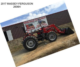 2017 MASSEY-FERGUSON 2606H