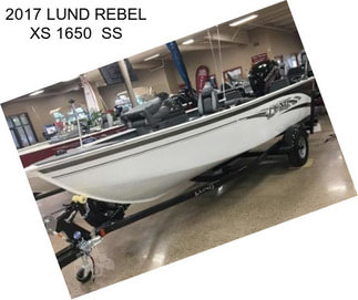 2017 LUND REBEL XS 1650  SS