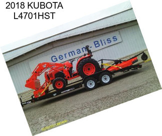 2018 KUBOTA L4701HST