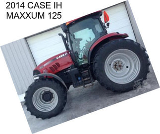 2014 CASE IH MAXXUM 125