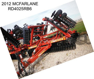 2012 MCFARLANE RD4025RB6