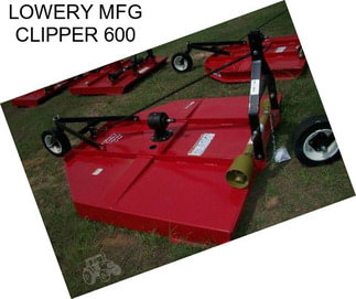 LOWERY MFG CLIPPER 600