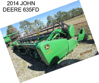 2014 JOHN DEERE 635FD