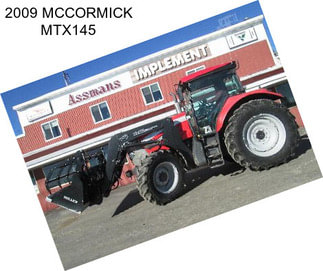 2009 MCCORMICK MTX145