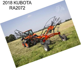 2018 KUBOTA RA2072