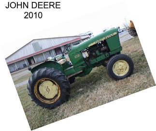 JOHN DEERE 2010