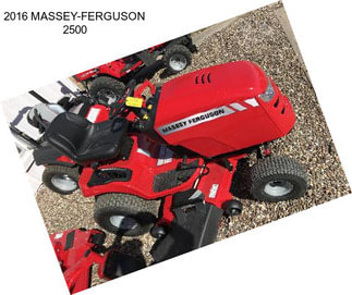 2016 MASSEY-FERGUSON 2500