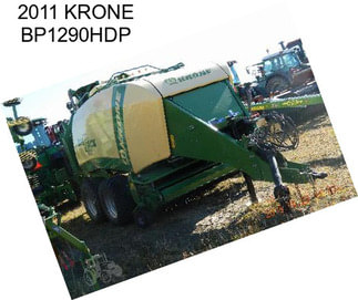 2011 KRONE BP1290HDP