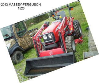 2013 MASSEY-FERGUSON 1526