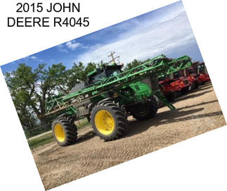 2015 JOHN DEERE R4045