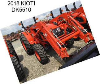 2018 KIOTI DK5510