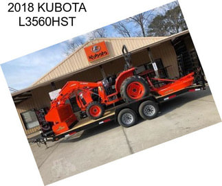 2018 KUBOTA L3560HST