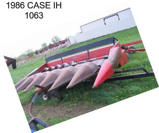 1986 CASE IH 1063