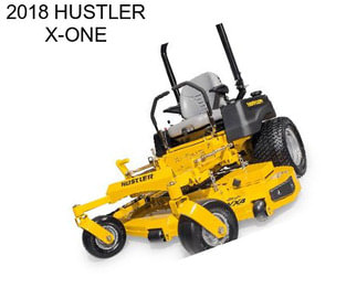 2018 HUSTLER X-ONE