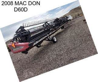 2008 MAC DON D60D