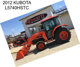 2012 KUBOTA L5740HSTC