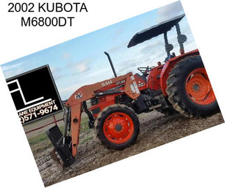 2002 KUBOTA M6800DT