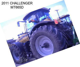 2011 CHALLENGER MT665D