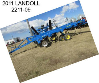 2011 LANDOLL 2211-09