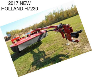 2017 NEW HOLLAND H7230