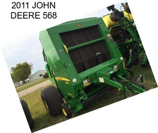2011 JOHN DEERE 568