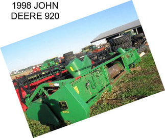 1998 JOHN DEERE 920