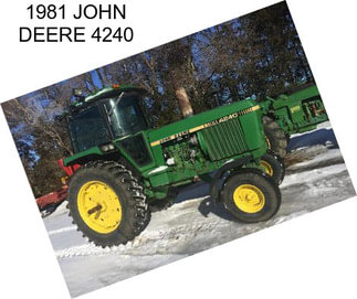 1981 JOHN DEERE 4240