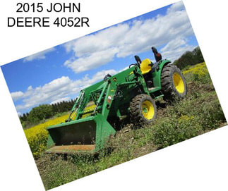 2015 JOHN DEERE 4052R