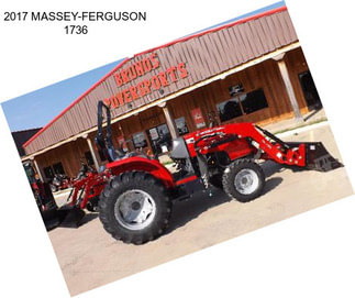 2017 MASSEY-FERGUSON 1736