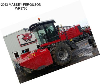 2013 MASSEY-FERGUSON WR9760