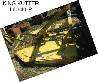 KING KUTTER L60-40-P