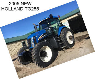 2005 NEW HOLLAND TG255