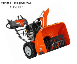 2018 HUSQVARNA ST230P