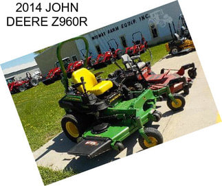 2014 JOHN DEERE Z960R