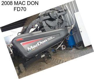 2008 MAC DON FD70