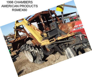 1998 CHAMBERS AMERICAN PRODUCTS RSMEX60