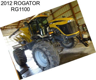 2012 ROGATOR RG1100