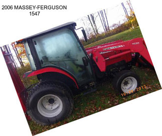 2006 MASSEY-FERGUSON 1547