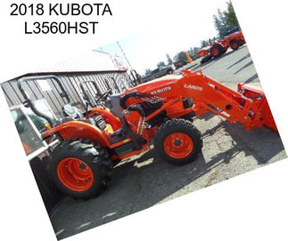 2018 KUBOTA L3560HST