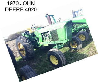 1970 JOHN DEERE 4020