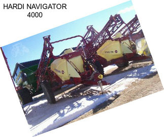 HARDI NAVIGATOR 4000