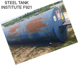 STEEL TANK INSTITUTE F921