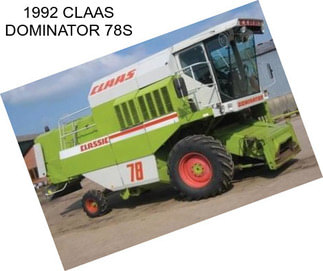 1992 CLAAS DOMINATOR 78S