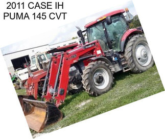 2011 CASE IH PUMA 145 CVT