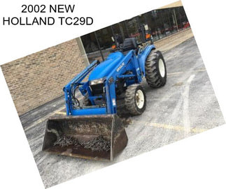 2002 NEW HOLLAND TC29D