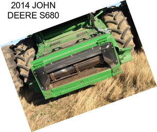 2014 JOHN DEERE S680