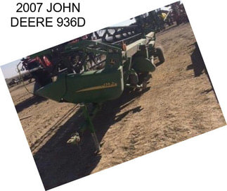 2007 JOHN DEERE 936D