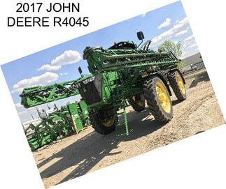 2017 JOHN DEERE R4045